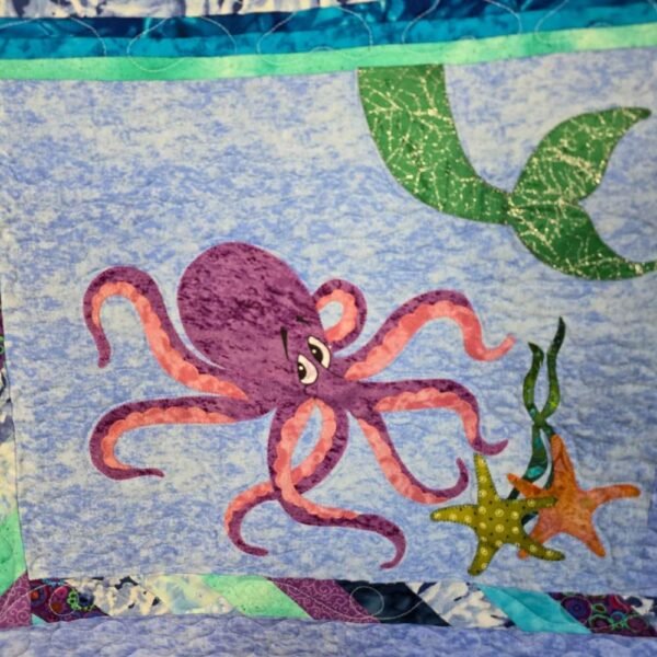 Patrones Quilt Bajo del mar - Imagen 4
