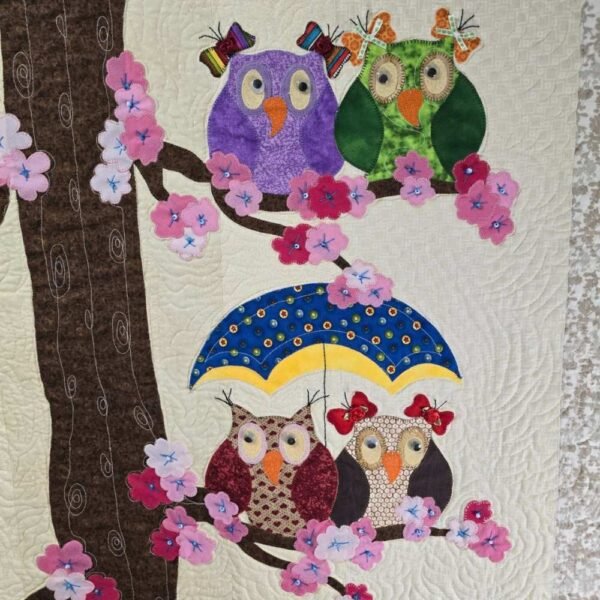 Patrones Quilt Búhos - Imagen 2