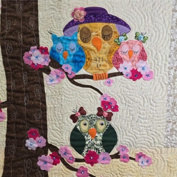 Patrones Quilt Búhos - Imagen 5