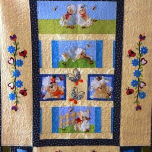 Patrones Quilt ovejitas