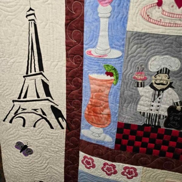 Patrones Quilt Le Parisien - Imagen 6