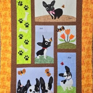 Patrones Quilt perritos