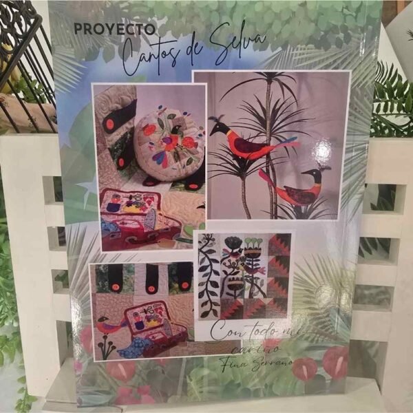 Libro de patchwork con siete proyectos a tamaño natural