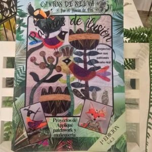 Libro de patchwork con siete proyectos a tamaño natural