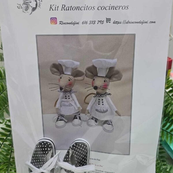 Kit completo ratoncitos cocineros - Imagen 4